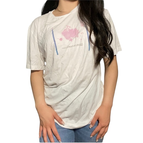 H&M white tee shirt - Picture 1 of 15